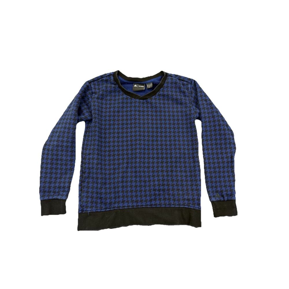 Adidas IVY PARK Crewneck Top Beyonce Chevron Style Multicolor LG